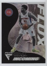 2020-21 Panini Flux Incoming Silver Prizm Saddiq Bey #27 07rd