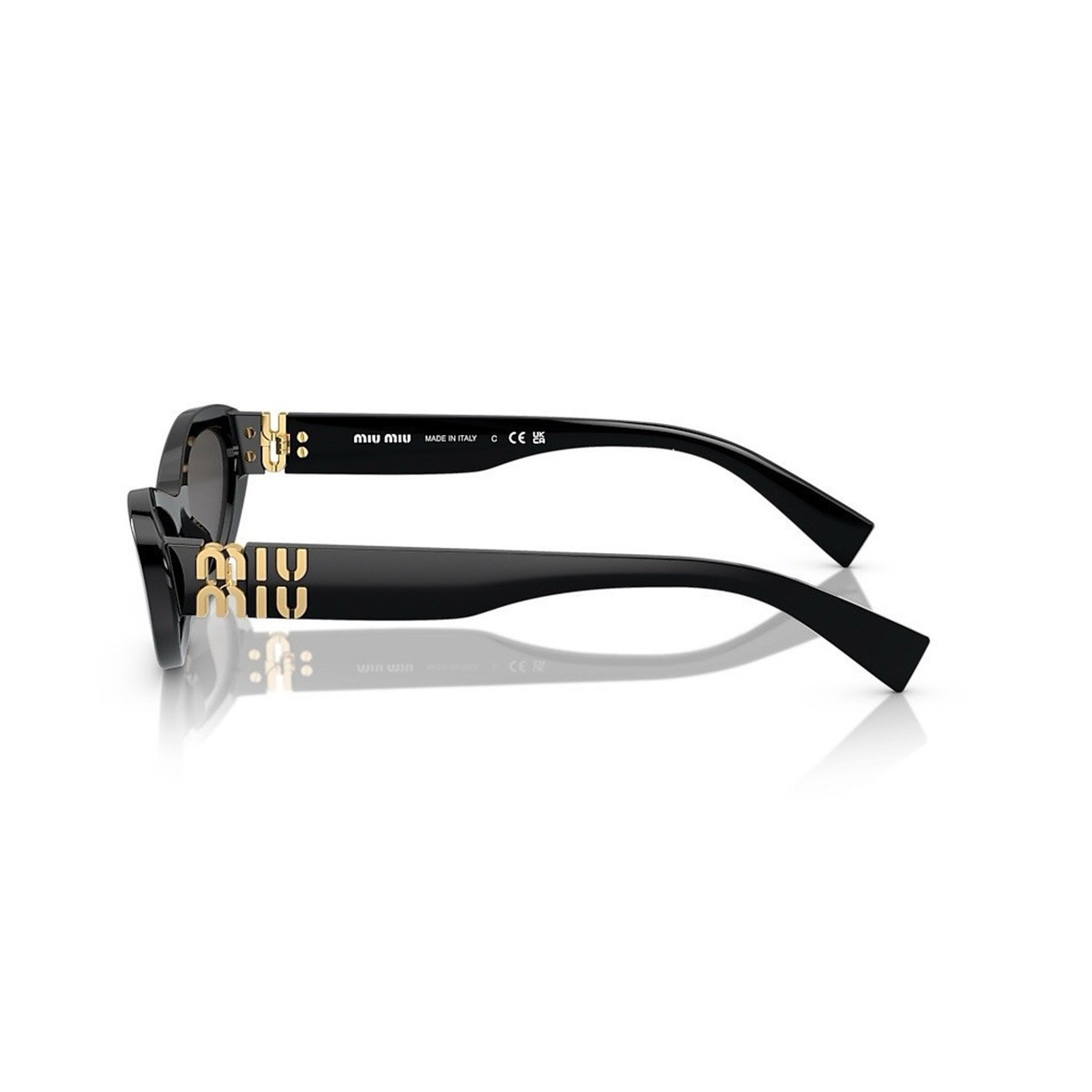 Miu Miu MU 09YS 1AB5S0 Red Gold Women Sunglasses Fast for