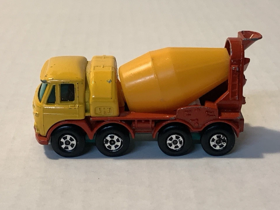 Camión mezclador de cemento Matchbox Lesney Superfast No 21 de colección para hormigón forrajero Reino Unido Foto 3 de 4