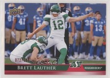 2021 Upper Deck CFL Red 72/165 Brett Lauther #53 00gy