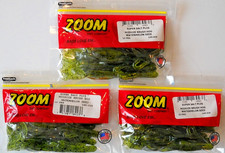 Lot of 3 ZOOM MIDSIZE BRUSH HOG in WATERMELON SEED color