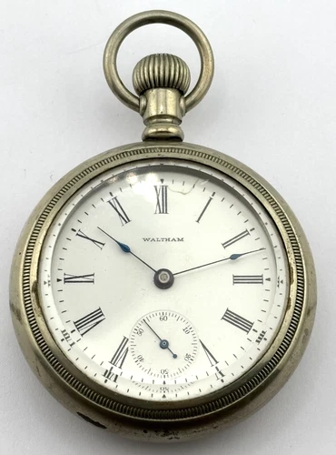 Waltham 1900 Antique Mechanical Pocket Watch 7J  18s  10157928  NON-WORKING