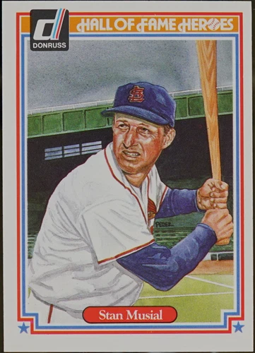 1983 Donruss Hall of Fame Heroes Baseball Stan Musial #32