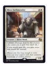 Rhox Faithmender R 245 Regular Foundations Jumpstart MTG Card NM
