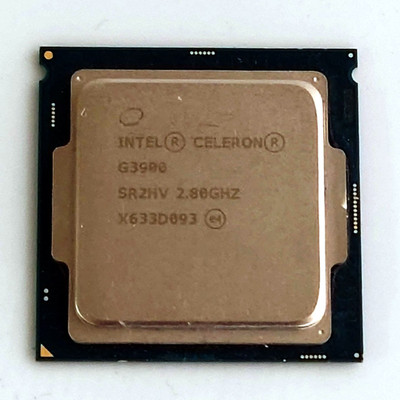 Intel CPU Celeron G3900 2.8GHz 2M LGA1151 BX80662G3900 BOX USED JAPAN