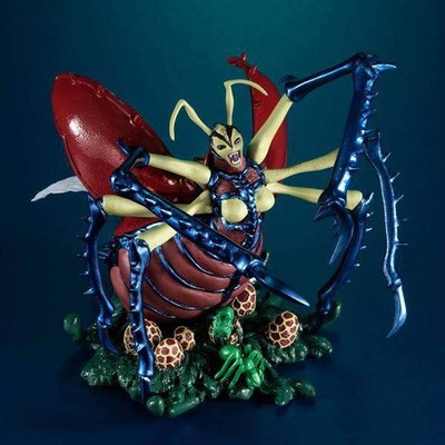 megahouse monster chronicles yu gi oh insect queen actionfigur 12cm