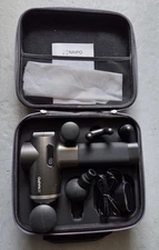 Naipo MGPC-007 Black Deep Tissue Percussion Muscle Massager with Case