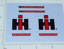 Ertl IHC 1:16 Payhauler Dump Truck Sticker Set ET-019