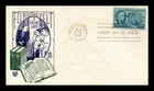 US COVER ROOSEVLET MEMORIAM FOUR FREEDOMS FDC SCOTT 933 BI-COLOR CRAFT CACHET