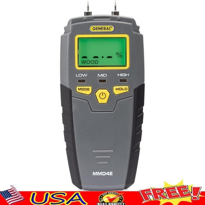 #ad Moisture Meter Humidity Sensor Water Leak Detector Mold Tester W LCD Display US $54.10