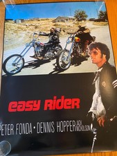 EASY RIDER ORIGINAL MOVIE POSTER DENNIS HOPPER & PETER FONDA