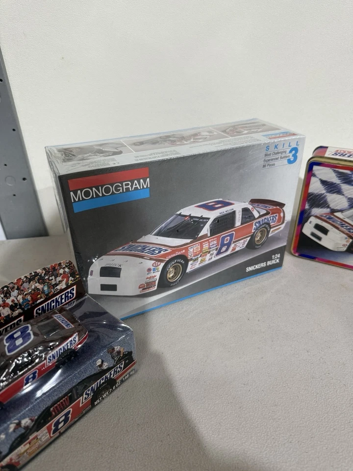 Lote NASCAR Snickers Rick Wilson Vintage Foto 3 de 4
