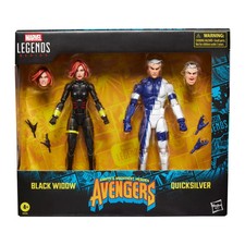 Marvel Legends 6  Avengers Black Widow Quicksilver Comics Version 2-Pack