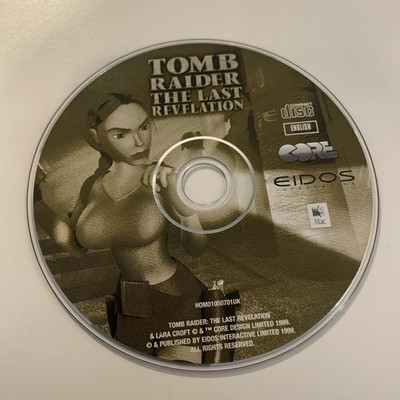 Tomb Raider: The Last Revelation Original-Zubehör-Hersteller Version PC CD Spiel - nur Disc