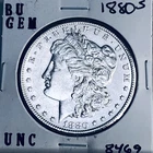 1880 S BU GEM MORGAN SILVER DOLLAR UNC MS+++ U.S. MINT RARE COIN 8469