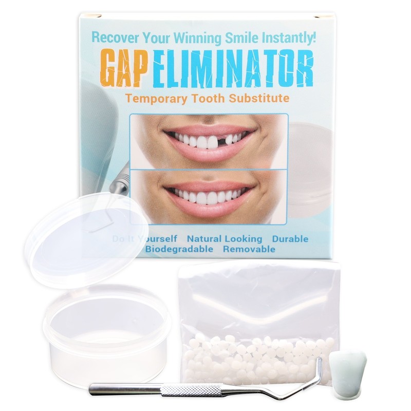 Temporary Tooth Gap Filler Instant Substitute Cosmetic Custom Dental Solution