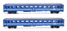 MARKLIN ""HO"" STÄRKE 42892 ""TEGERNSEE"" 2. KLASSE BEIFAHRER 2 AUTO SET