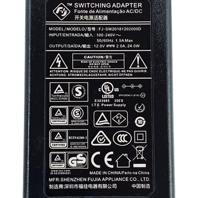 Genuine Shenzhen FJ-SW20181202000D Switching Mode Power Adapter