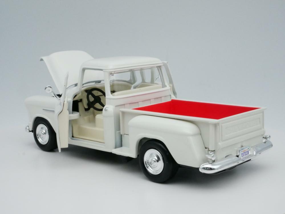 1955 CHEVY 5100 STEPSIDE 1:24 SCALE DIECAST COLLECTOR MODEL CAR | eBay