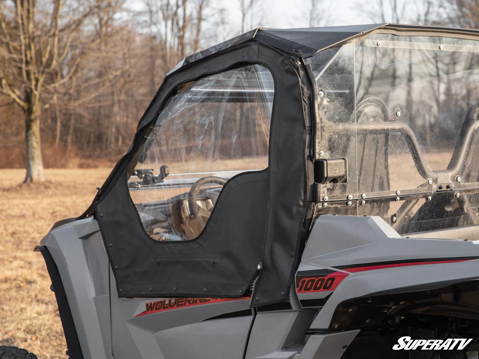 Portas de gabinete de cabine macia SuperATV para Yamaha Wolverine RMAX 2 (2021+) - Imagem 3 de 4