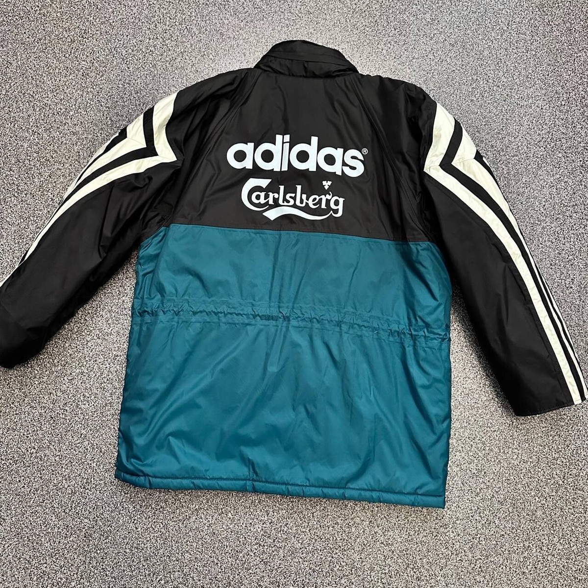 Rare Liverpool Carlsberg 1992-1995 Winter Adidas Jacket