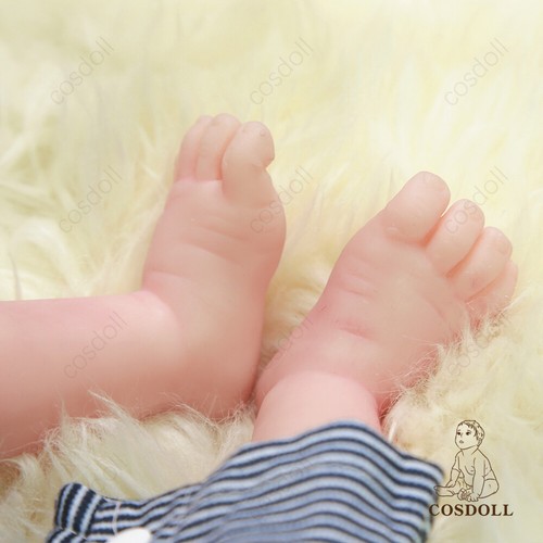 COSDOLL 19inch Silicone Reborn Baby Boy Full Silicone Newborn Infant Xmas Gifts - Picture 12 of 12