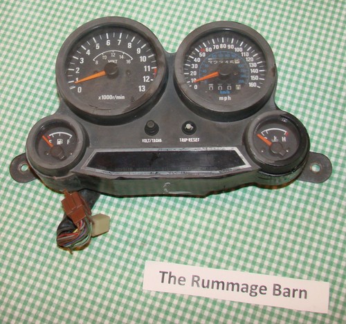 GAUGE SET speedometer & tach with Bracket ------- 1987 KAWASAKI ZX600B Ninja