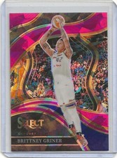 2024 PANINI SELECT WNBA #225 BRITTNEY GRINER COURTSIDE PINK ICE PRIZM INSERT