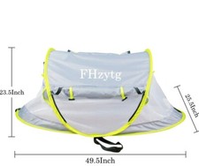 Poray Large Baby Beach Pop Up Tent Foldable With Carry Bag