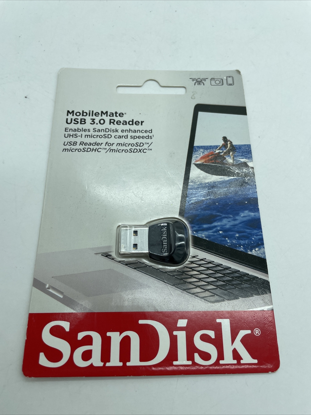 SanDisk MobileMate USB 3.0 MicroSD Card Reader SDDRB531GN6NN