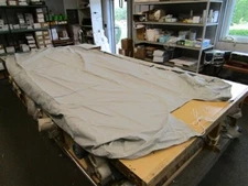 BOATER SPORTS ALUMINUM BASS TRAVEL BOAT COVER 17' LENGTH X 94" WIDE GRAY MARINE