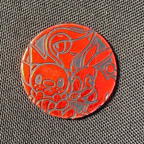 Pokémon TCG Evolution of Fire Half Deck Unova Starters Red Coin, Korean Excl.