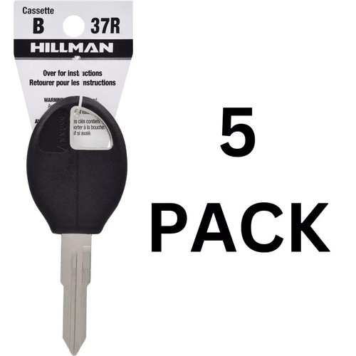 NISSAN Hillman 37R Key Blanks Rubber Head Double Sided Uncut LOT OF 5