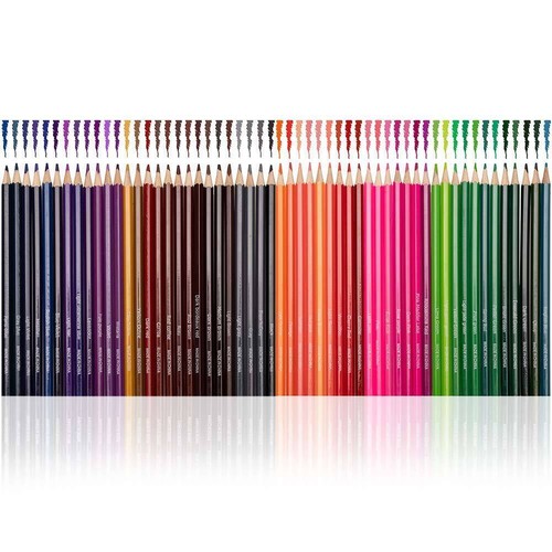 Kit Matite Colorate 74 Pezzi Schizzo e Disegno Artista Professionale Portatile - Foto 4 di 5
