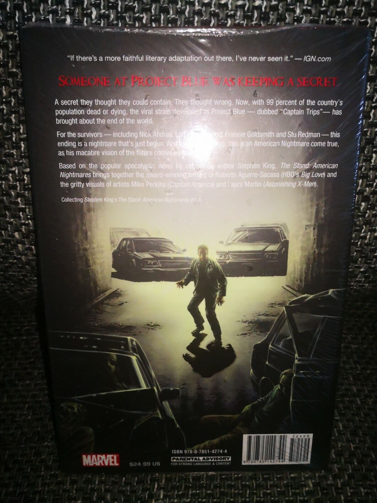 Thumbnail - Steven King The Stand: American Nightmares Marvel Hardcover Comic