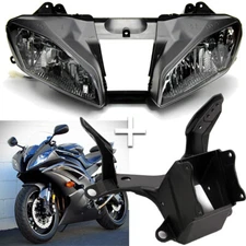 Front Headlight + Upper Fairing Stay Bracket For Yamaha YZF-R6 YZF R6 2008-2016