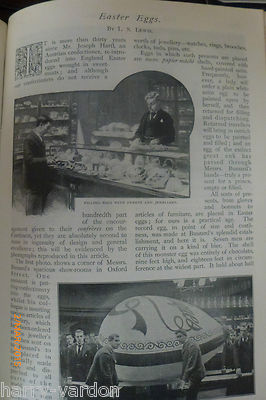 Early Easter Eggs Hartl History Artist Menpes Japan Rare Antique 1897 Article 