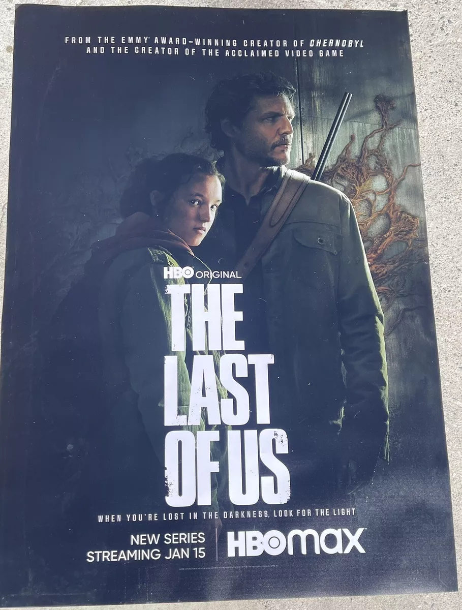 The Last Of Us 2023 HBOmax Serie Bus Stop Poster 48x70inches