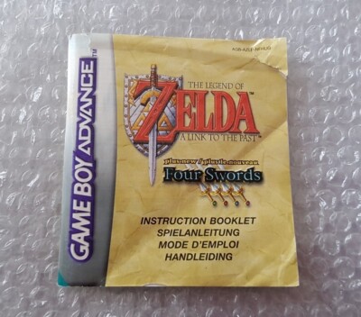 Zelda Link To Past Four Swords Spielanleitung Anleitung Nintendo Gameboy Advance