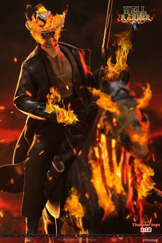 In Stock Thunder Toys TD2028B 1/12 Rider Hell Ranger Action Figure Deluxe Ver. - Picture 4 of 16