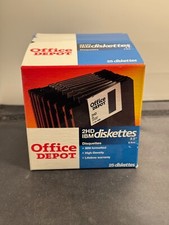 2003 Office Depot 2HD 3.5" IBM. Diskettes 25ct. Box Sealed