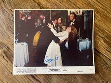 LUCIANO PAVAROTTI Original Signed Color Autographed 8x10 Movie Card. RARE