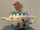NIB 2001 Dr Seuss THE FISH IN THE POT Numbered with COA Porcelain T-pot Figurine — photo 3