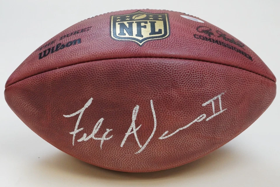 Balón de fútbol americano oficial firmado por Felix Jones certificado de autenticidad PSA/DNA Cowboys Steelers Foto 3 de 4