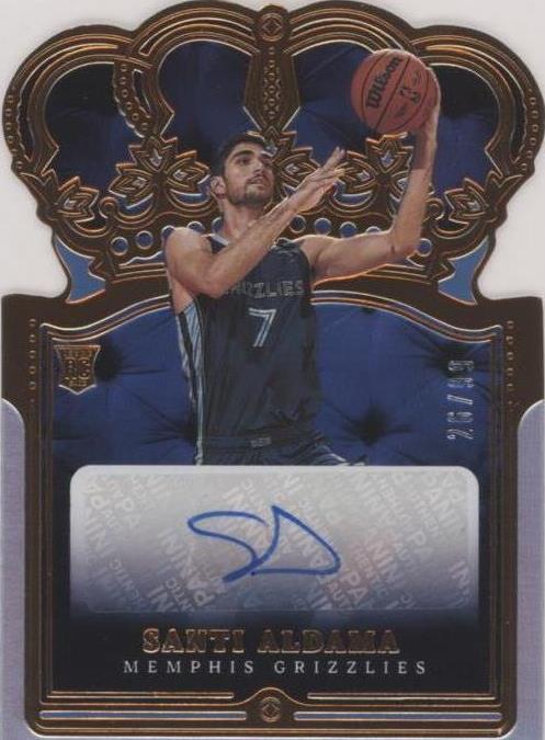 2021-22 Panini Crown Royale - Santi Aldama #RC-SAD - 1 of 2
