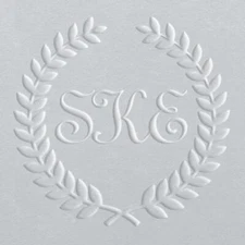 Custom Monogram Hand held Embosser - Custom embosser- monogram embosser