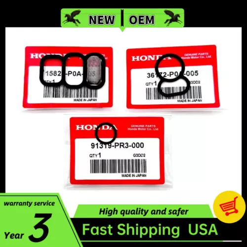 OEM VTEC Solenoid Spool Valve Gasket For 94-02 Honda Accord Insight 15828-P0A