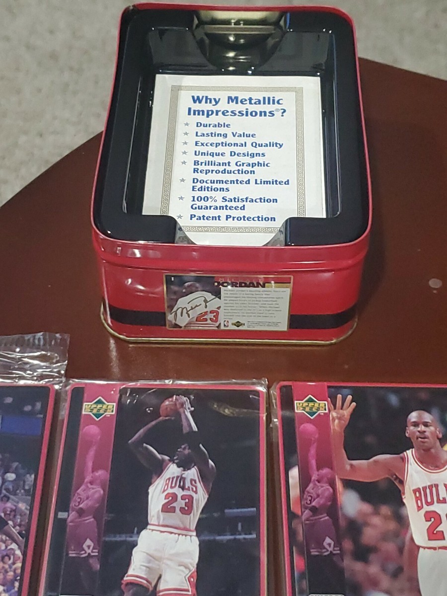 Michael Jordan 6 Metal Upper Deck Cards | eBay
