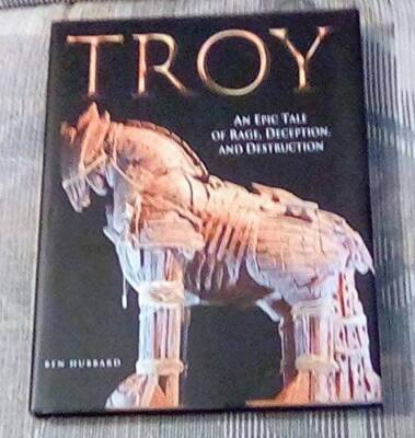 #ad Troy: An Epic Tale of RageDeception and Destruction Hardcover VERY GOOD $4.66