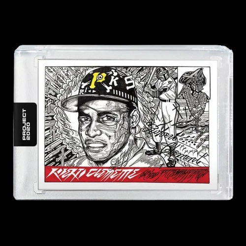 Topps PROJECT 2020 Card 68 - 1955 Roberto Clemente by JK5 (With Box) IN HAND